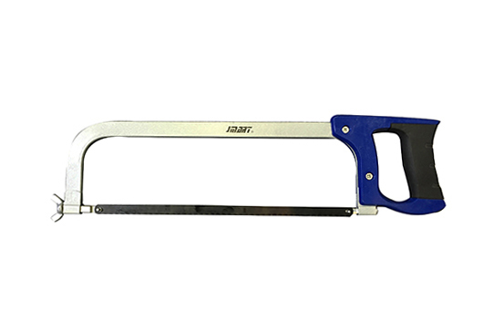 WH009 Flat steel hacksaw frame with soft grip plastic handle 10” or 12”